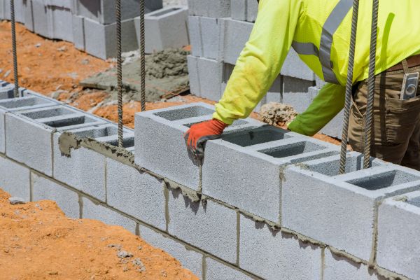 Concrete Blocks Installation in American Fork