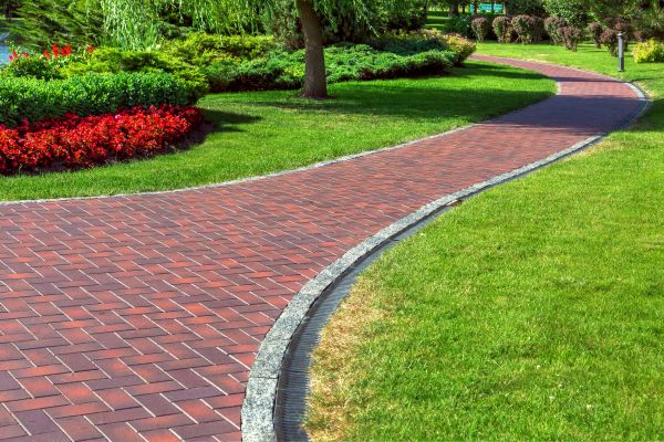 Brick Walkway Installation in American Fork