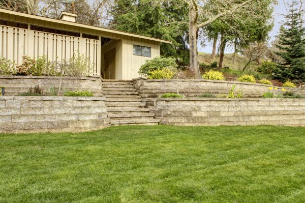 Retaining Wall Construction in American Fork