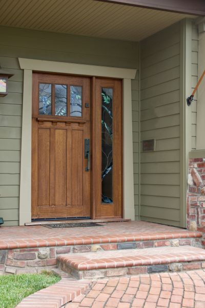 Front Porch Brick Repair in American Fork