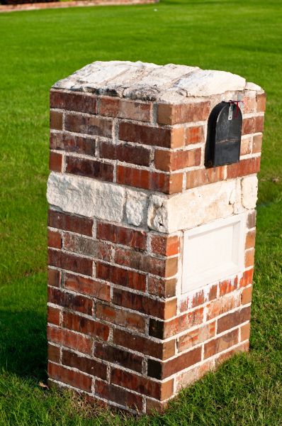 Brick Mailbox Installation in American Fork